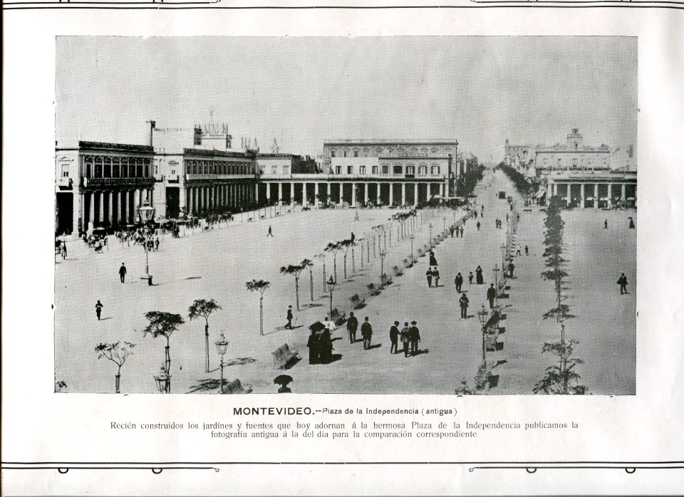 Plaza Independencia (antigua) - Montevideo