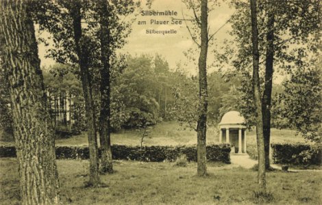 Plau am See, Mecklenburg-Vorpommern - Silberquelle (Zeno Ansichtskarten)
