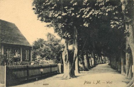Plau am See, Mecklenburg-Vorpommern - Wall (Zeno Ansichtskarten)