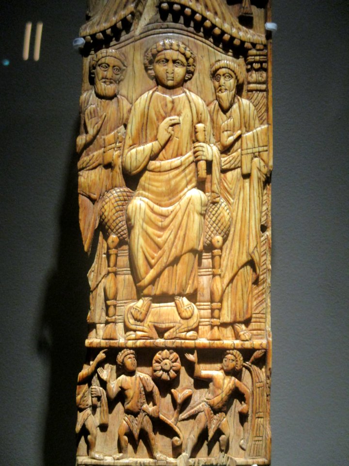 Plaque d'ivoire VIe siècle