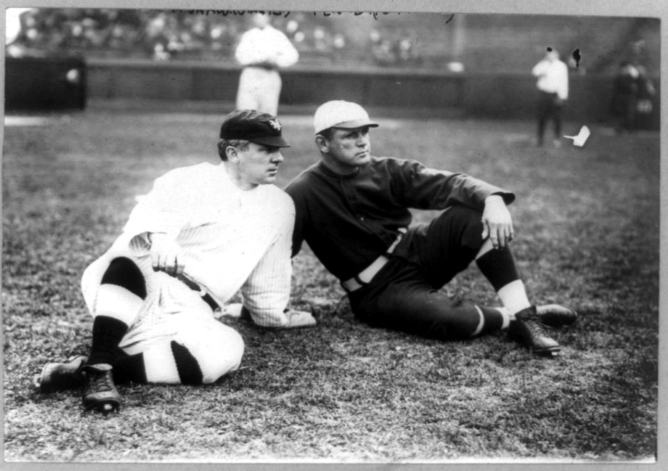 Player-managers John McGraw, New York NL, and Fred Tenney, Boston NL (baseball) LCCN89714137