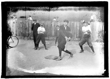 Playground, baseball, 1918, Wash., D.C. LCCN2016851244 photo