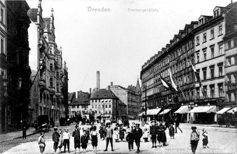 Plaza de Freiberg bella época dresde