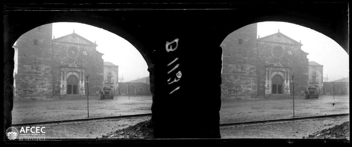 Plaça i església Santa Maria la Major de Prades