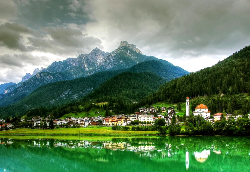 Italy alpine view