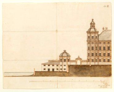 Planerad sjögård vid Skoklosters slott, från 1669 - Skoklosters slott - 98135
