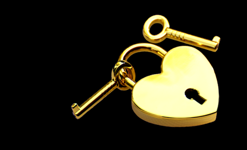 Valentine's day luck symbol