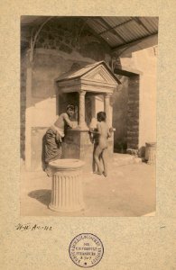 Pluschow, Wilhelm von (1852-1930) - Larario a Pompei