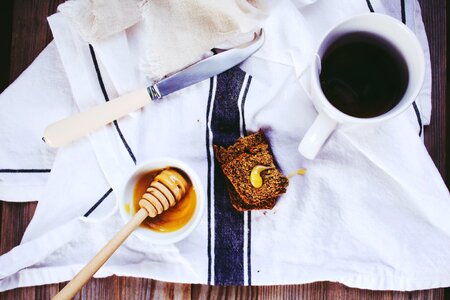 Tea cup table photo