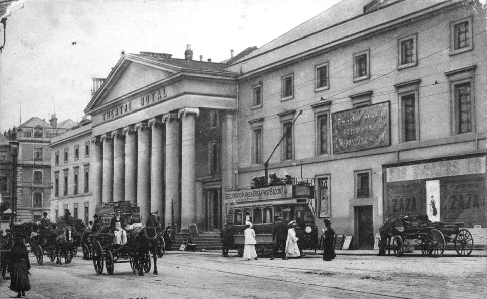 Plymouth tram at Theatre for Peverell