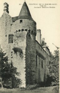 Ploézal - Château de la Roche-Jagu côté est - AD22 - 16FI3997