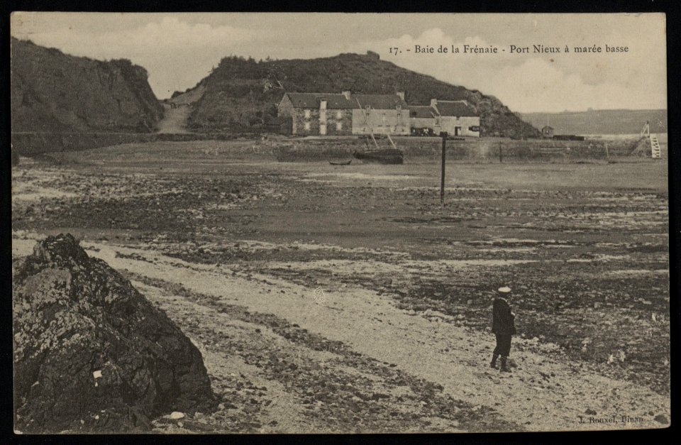 Plévenon - Baie de la Frénaie - Port Nieux à marée basse - AD22 - 16FI3838