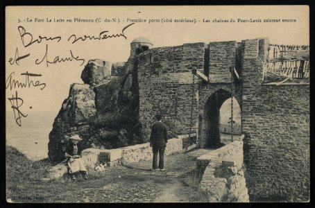 Plévenon - Fort La Latte première porte - AD22 - 16FI3968
