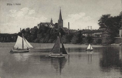 Plön, Schleswig-Holstein - Stadtansicht (Zeno Ansichtskarten)