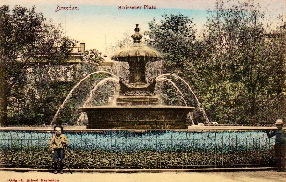 Plaza de striesen bella época dresde