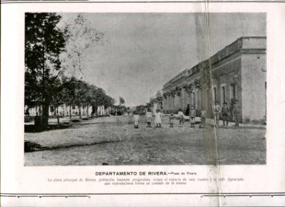 Plaza principal - Rivera
