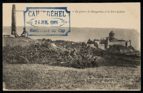 Plévenon – Pierre de Gargantua et le Fort La Latte - AD22 - 16FI1347