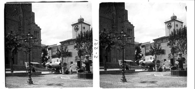 Plaça i casa de la vila de Sóller
