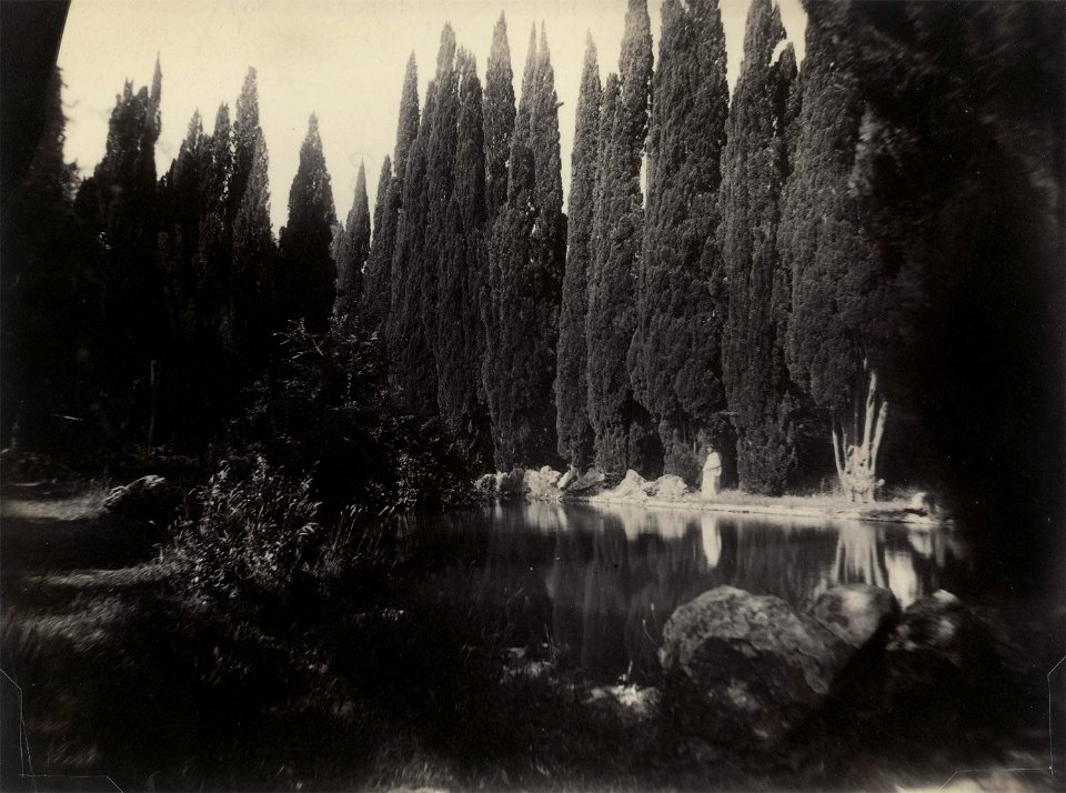 Plüschow, Wilhelm von (1852-1930) - n. 1833 - Villa Falconieri - Galerie Bassenge - Cm 16,5 x 22,3