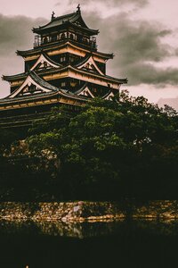 Design hiroshima castle japan