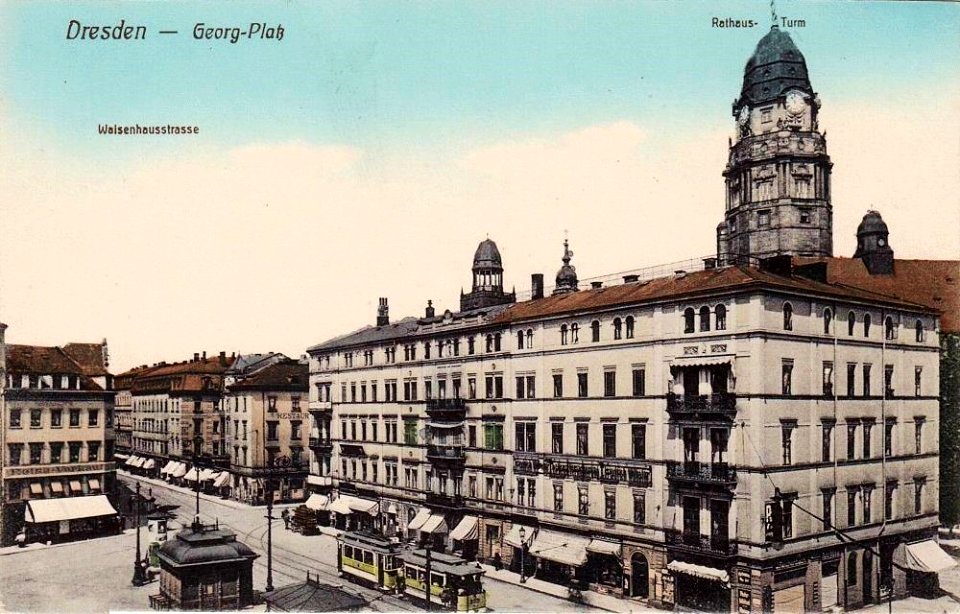 Plaza de georg bella época dresde
