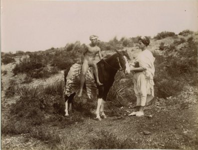 Plüschow, Wilhelm von (1852-1930) - n. Al 0853 - Ragazzi in campagna - Già in Galdi secret - Drouot auctions