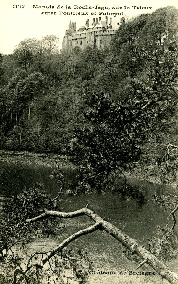 Ploézal - Manoir de la Roche-Jagu sur le Trieux - AD22 - 16FI4000