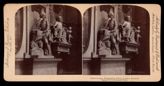 Poet's Corner, Westminster Abbey, London, England