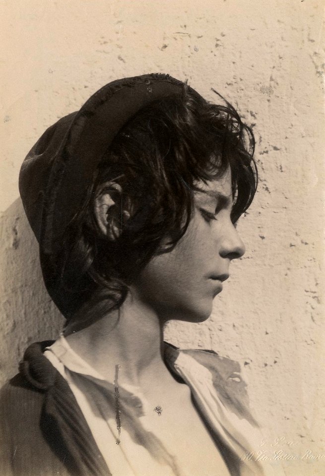 Plüschow, Wilhelm von (1852-1930) - n. 6462 - Ragazzo di profilo