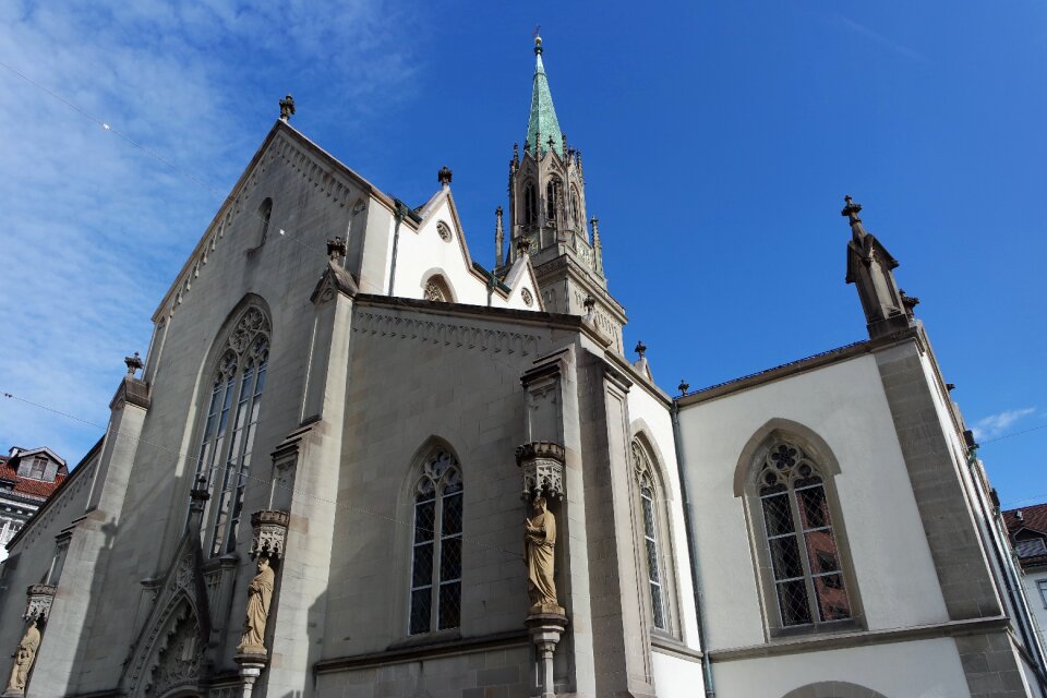 Steeple historically facade