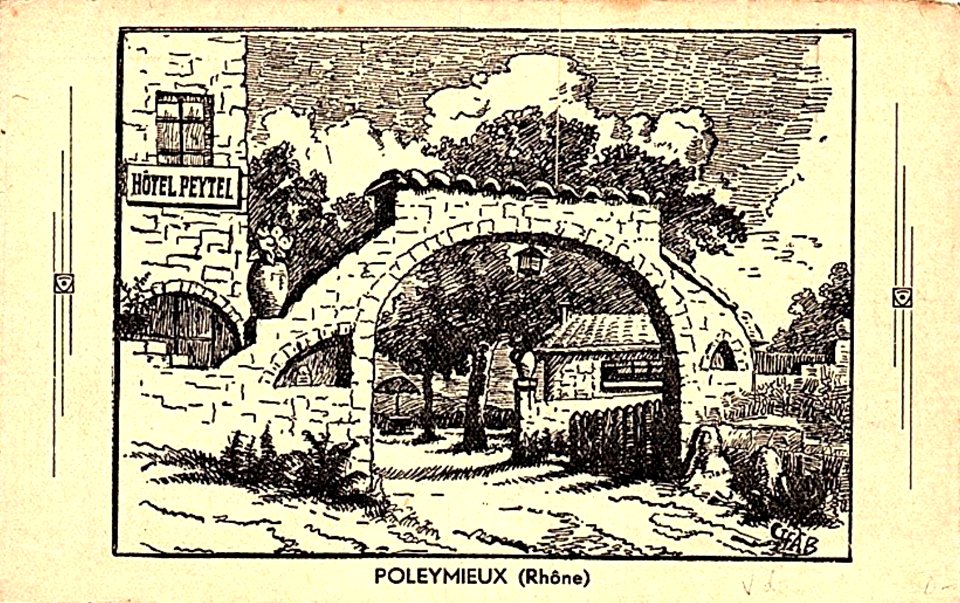 Poleymieux (Rhône) - Hôtel Peytel 9a