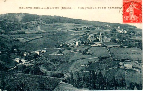 Poleymieux (Rhône) - Les hameaux 2
