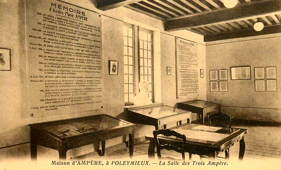 Poleymieux (Rhône) - Musée Ampère 11