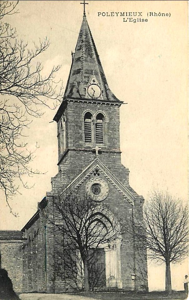 Poleymieux (Rhône) -Eglise 2b