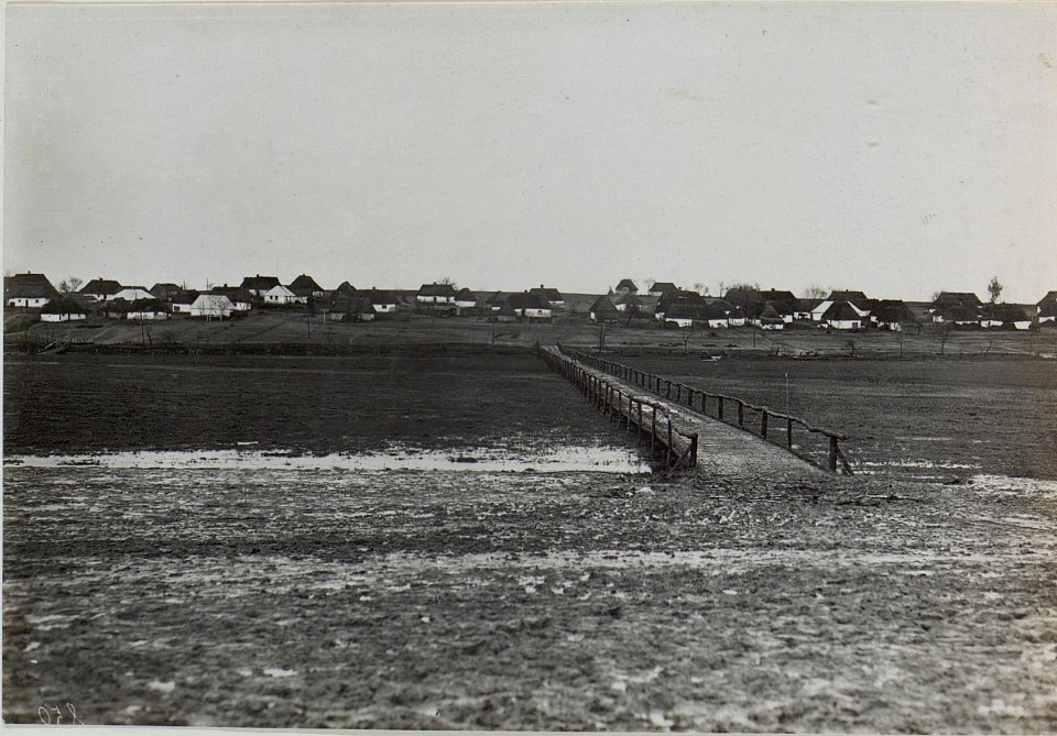 Pokropiwna an der Wosuczka, Blick von West Sumpfbrücke (BildID 15441551)