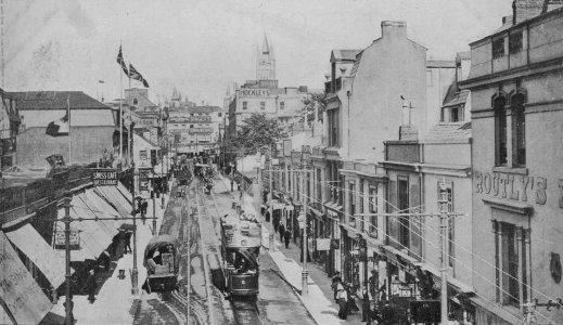 Plymouth Union Street with Stonehouse Tram 5 photo