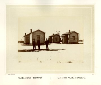 Polarstasjonen i Sodankylä nord i Finland - Norsk folkemuseum - NF.15006-128