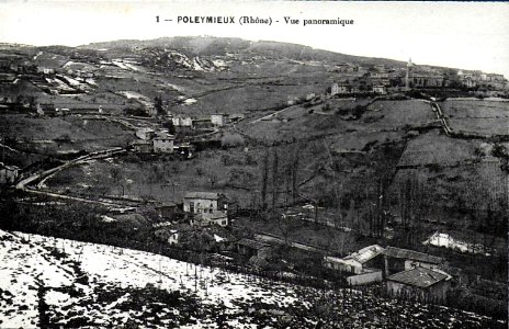 Poleymieux (Rhône) - vue générale 7