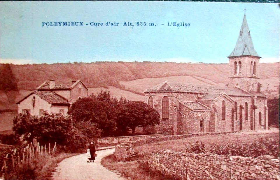 Poleymieux (Rhône) -Eglise 1a