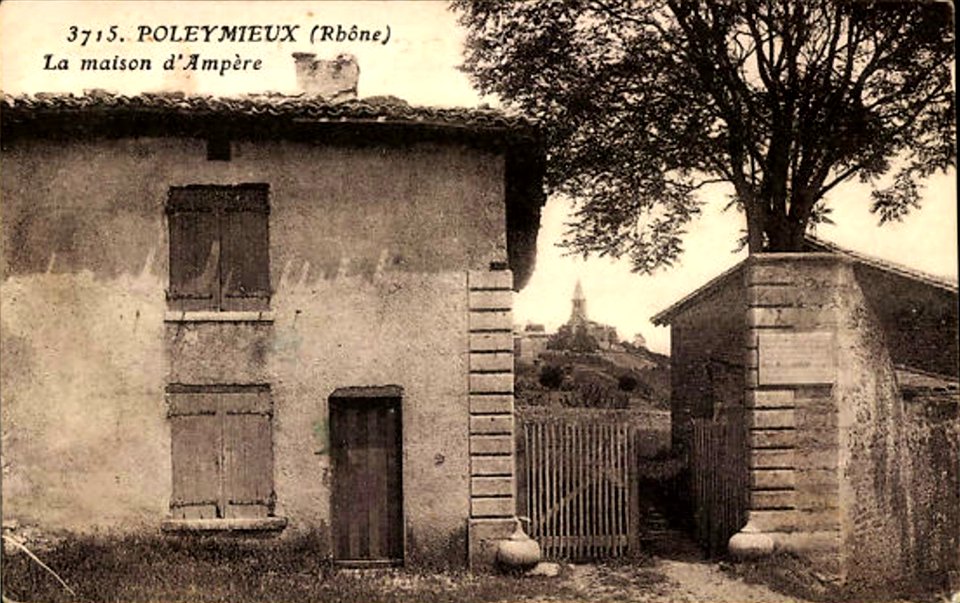 Poleymieux-au-Mont-d'Or - Maison d'Ampère 1