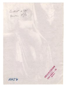 Plüschow, Wilhelm von (1852-1930) - n. 11154 verso
