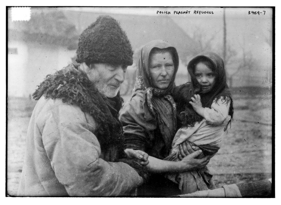 Polish peasant refugees LCCN2014698924