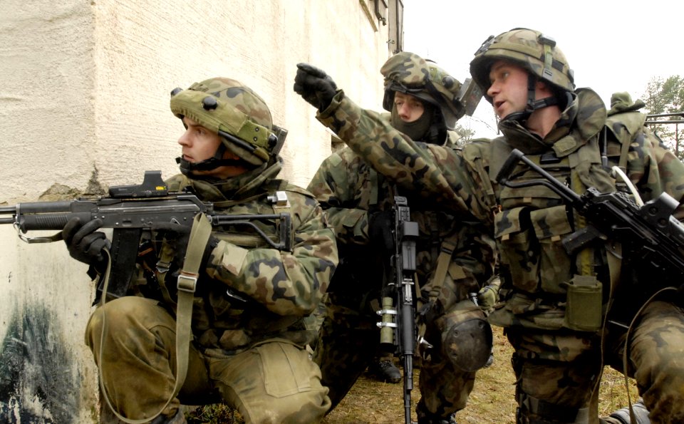 Polish Soldiers Beryl Rifle
