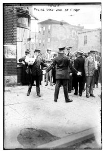 Police dead-line at fight LCCN2014712825