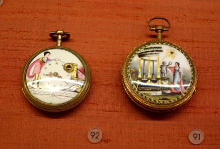 Pocket watches, 1800s - Museu Nacional de Soares dos Reis - Porto, Portugal - DSC00620 photo