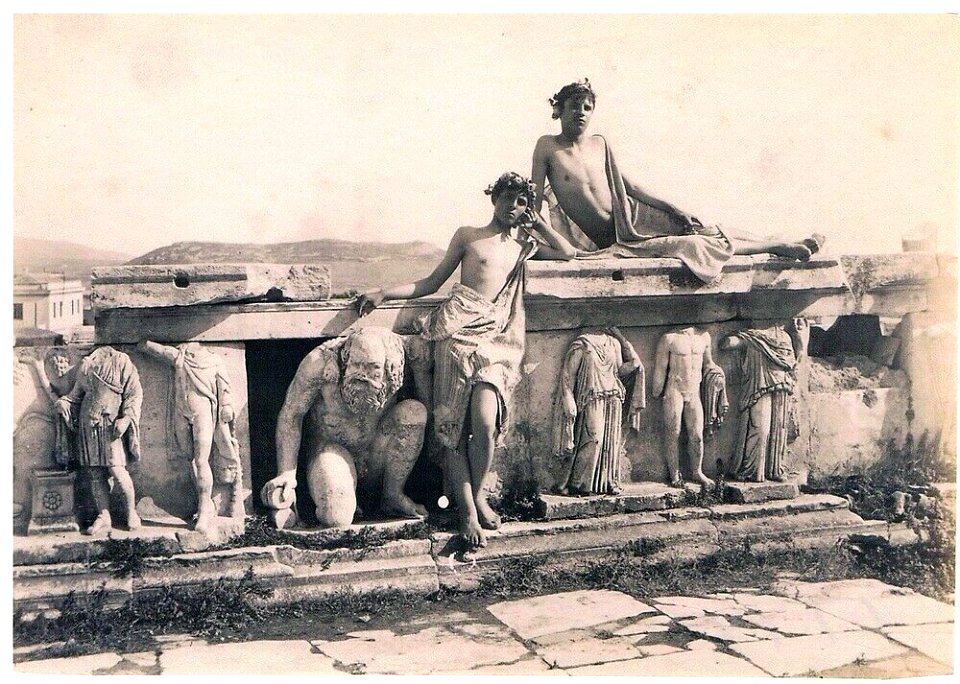 Plüschow, Wilhelm von (1852-1930) - n. 1774 - Atene, teatro di Dioniso - Timbrata