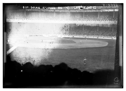 Polo Grounds, 1st game of World Series LCCN2014694419