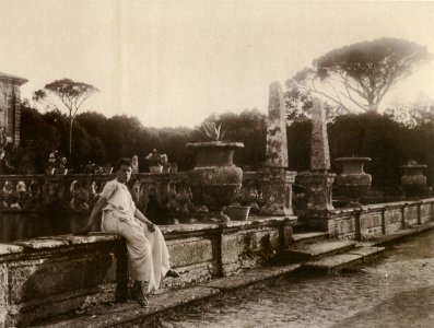 Plüschow, Wilhelm von (1852-1930) - n. 7965 - Villa Lante, Bagnaia