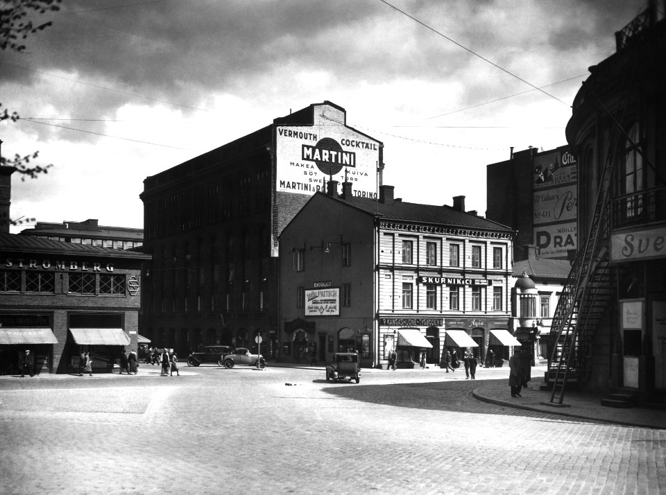 Pohjoisesplanadi 39. Keskuskatu 1 a - N25222 (hkm.HKMS000005-km003936)