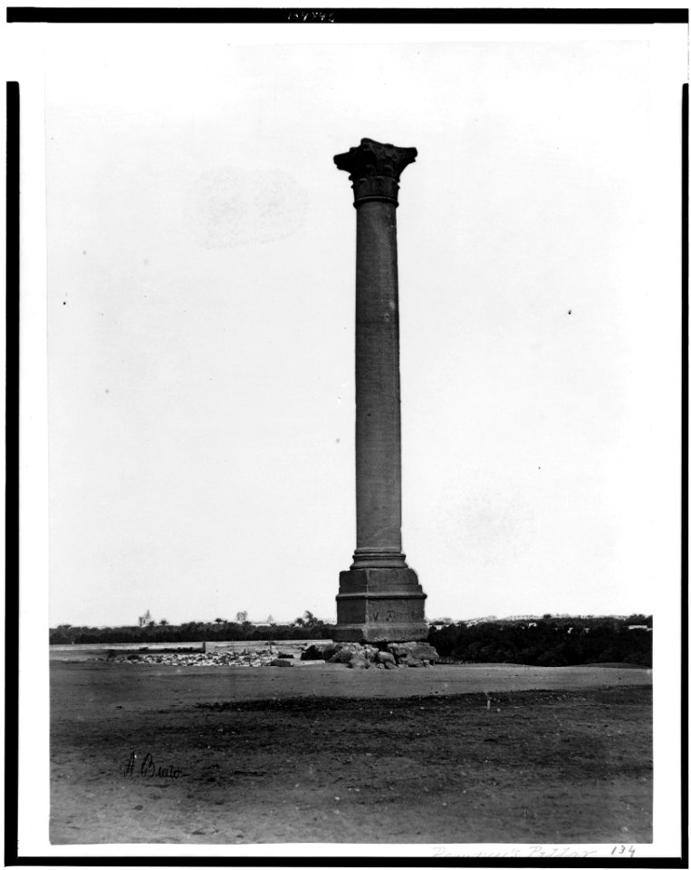 Pompey's Pillar) - A. Beato LCCN92500739